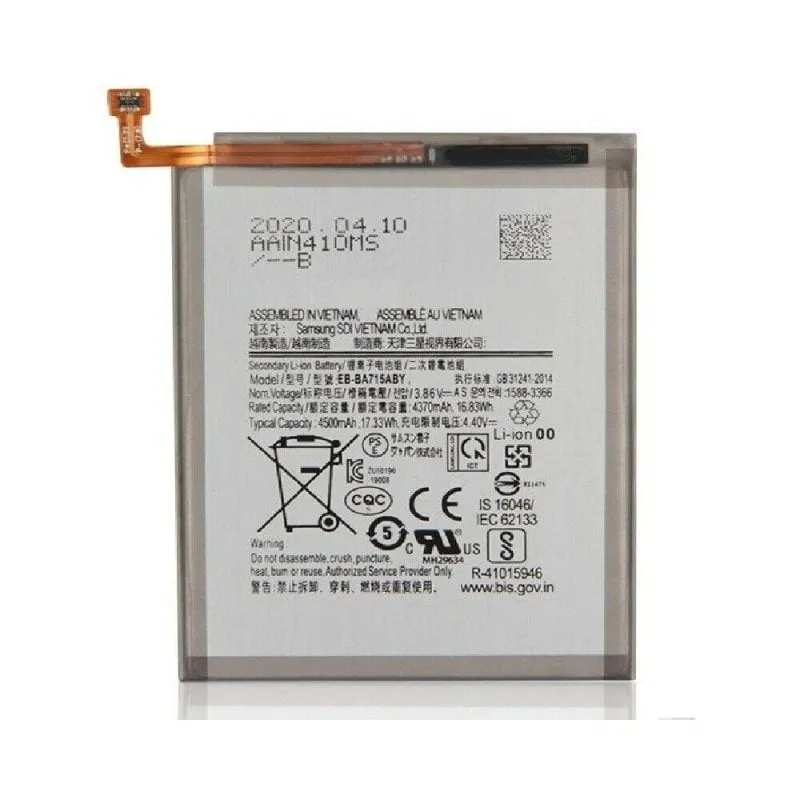 Batteria per Samsung A71 A715 A715f A715fd A715fn - immagine 1
