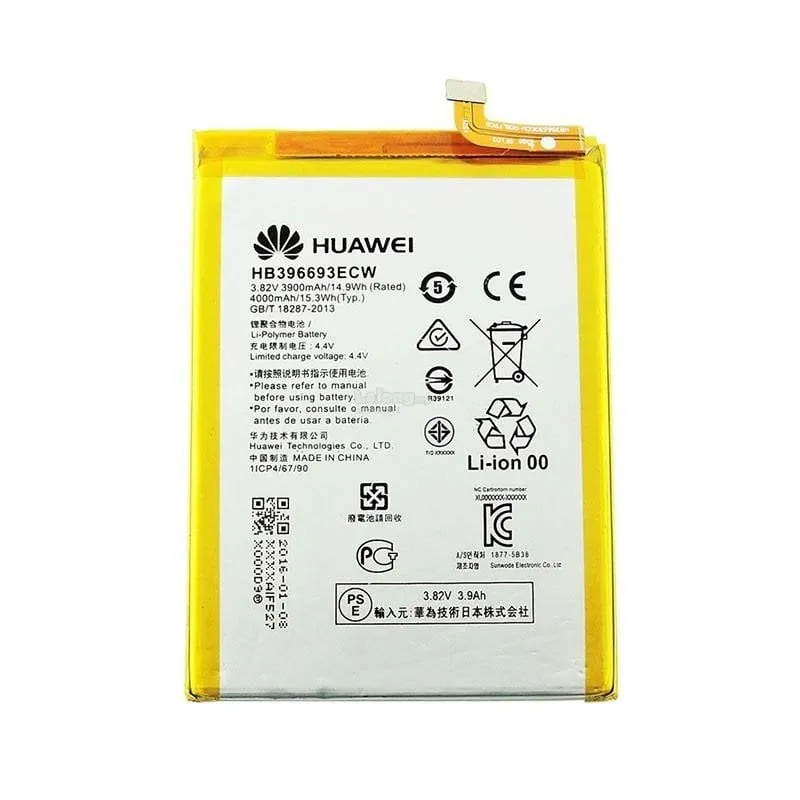 Batteria Huawei Mate 8 Hb396693ecw - immagine 1