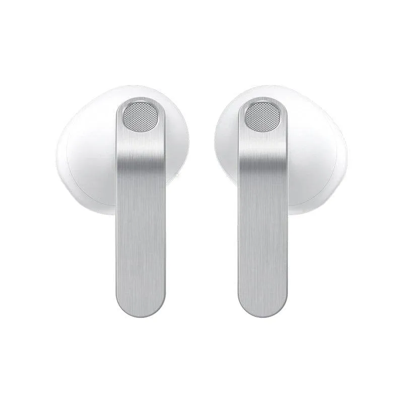 Auricolari Samsung Galaxy Buds4 wireless Bluetooth con Cancellazione Rumore, IA, IP54, bianchi - immagine 1