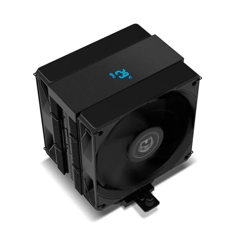 Refrigerazione Aria NOX Socket LGA1700 AM5 120mm Hummer H-200 LCD Dual Fan LCD - immagine 1