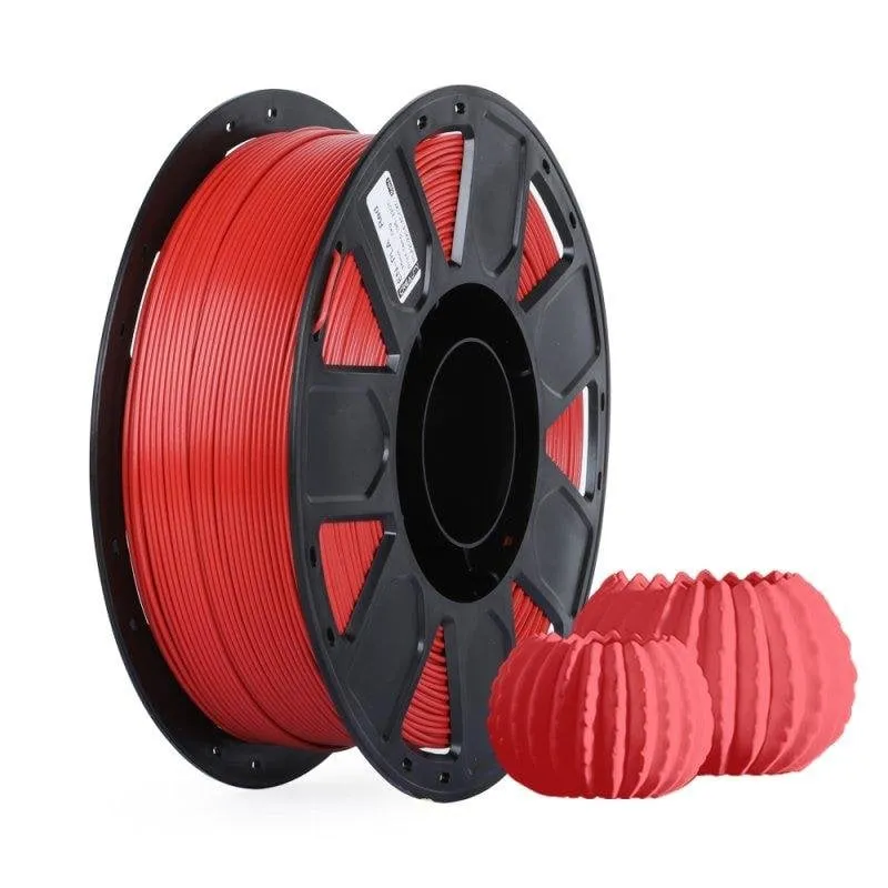 Filamento PLA Creality 3301010124 Rosso 1,75 mm 1KG Facile Uso FDM - immagine 1