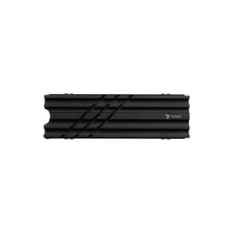 Dissipatore M.2 Savio AK-60 Nero compatibile PC e PS5 75x23x10 mm - immagine 1