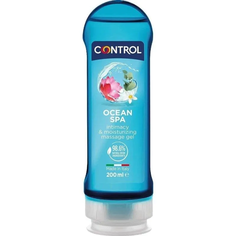 Gel Massaggio Control Ocean Spa 200 ml 2 in 1 Brezza Marina Naturale - immagine 1