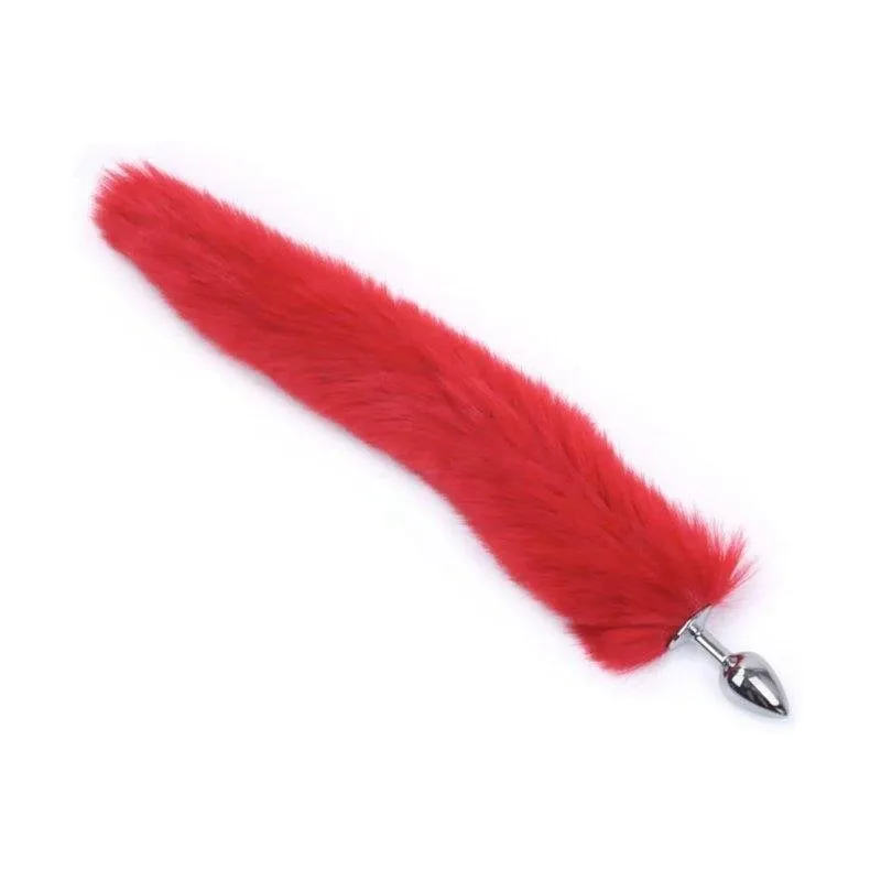Plug anale Do You Erotic Coda Peluche Metallo 39 cm Morbida Realistica - immagine 1