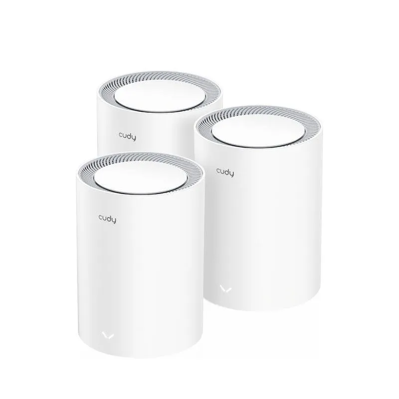 WiFi Mesh Cudy 3 Nodi 2402 Mbps 603,8 m² con Wi-Fi 6 e VPN - immagine 1