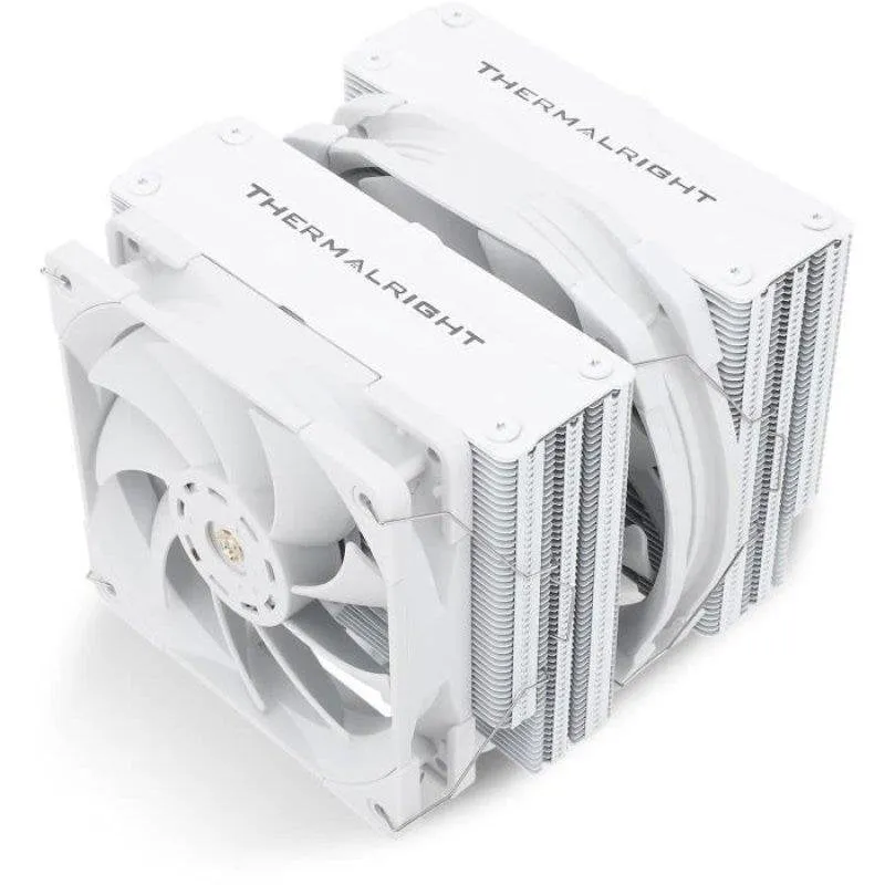 Refrigerazione Aria Thermalright Socket AM4/AM5/LGA1700 140mm Frost Commander 140 Bianco Dual Fan - immagine 1