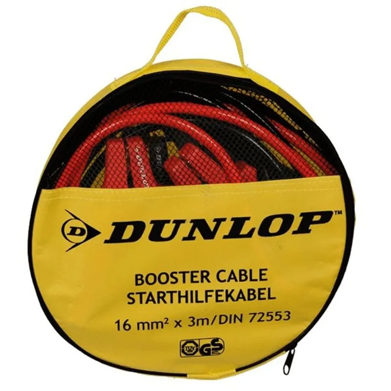 Cavo Avviamento Dunlop 16mm 3m 220A PVC Alluminio Rame - immagine 1