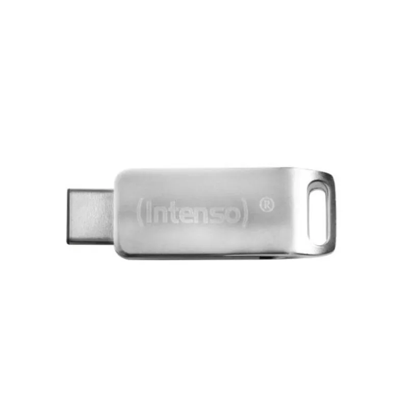 Unità flash USB Intenso cMobile Line 128GB USB-A USB-C Metallo Girevole - immagine 1