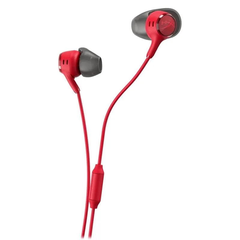 Auricolari HyperX Cloud Earbuds III con cavo Jack 3,5 mm per gaming e multimedia rossi - immagine 1
