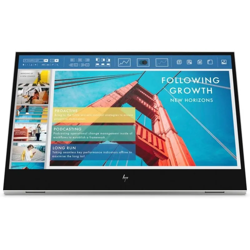 Monitor PC HP E14 G4 14" FullHD 60Hz IPS Portatile USB-C 5ms Opaco - immagine 1