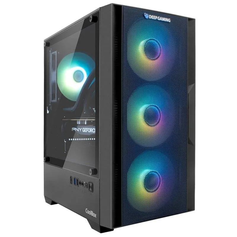 PC fisso Deep Gaming Raptor Intel Core i9-12900F 32GB 1TB SSD RTX 5050 Windows 11 Pro WiFi6 - immagine 1