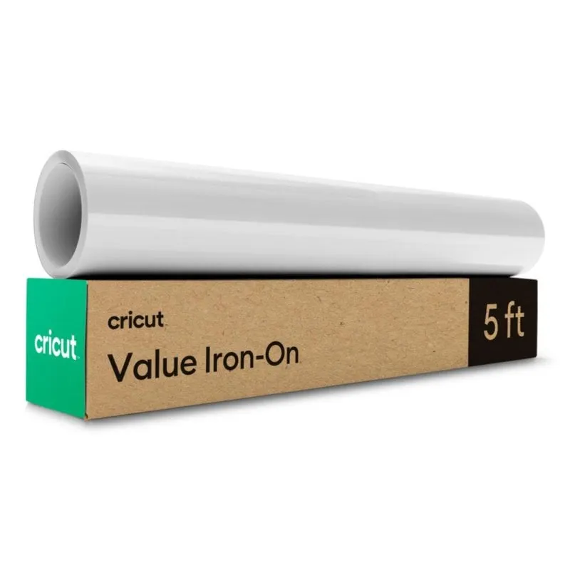 Vinile termoadesivo Cricut Value Iron-On Multicolore Brillante 305 mm x 1,5 m - immagine 1