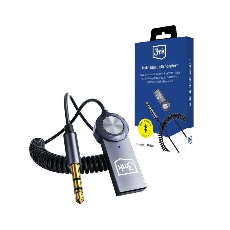Adattatore audio Bluetooth 3mk con microfono Bluetooth 5.4 3,5 mm - immagine 1