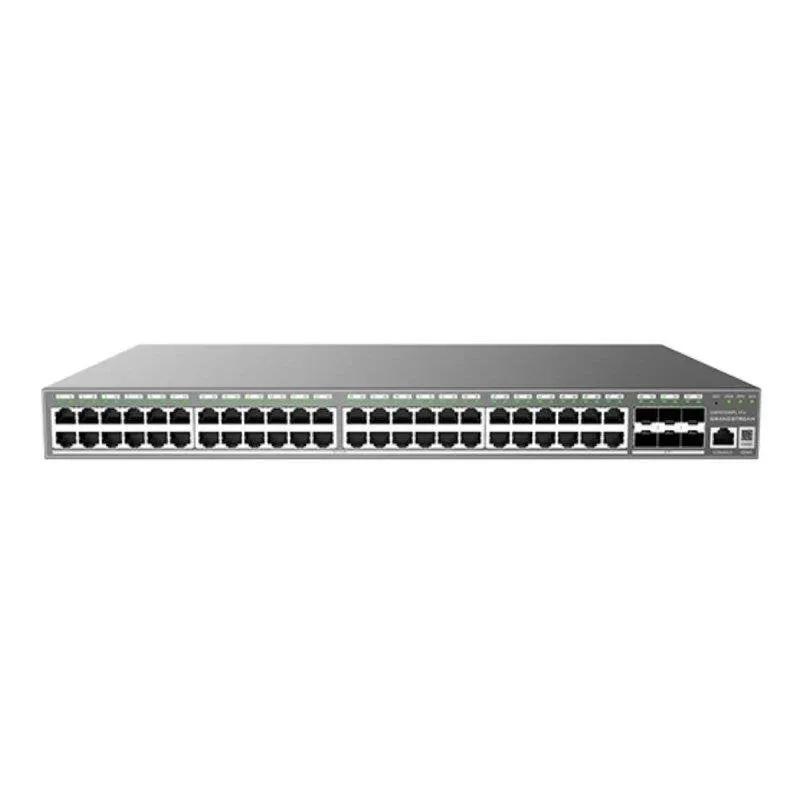 Switch Grandstream GWN7806PL Pro 48 porte Gigabit PoE+ 6 porte 10G SFP+ - immagine 1