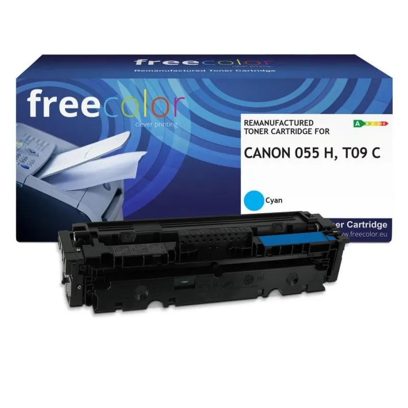 Cartuccia toner Freecolor K18833F7 Ciano alta capacità compatibile Canon - immagine 1