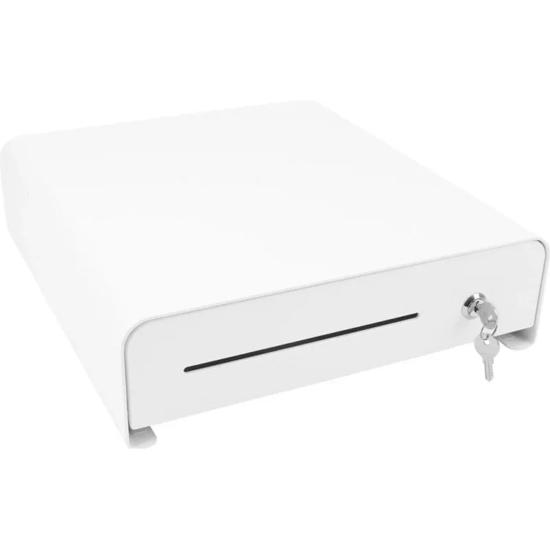Cassetto portamonete Olympia SD335 Style bianco compatto e sicuro - immagine 1