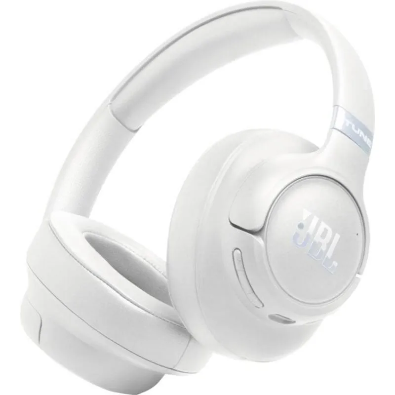 Auricolari JBL Tune 780NC wireless Bluetooth con Cancellazione Rumore adattiva e microfono bianchi - immagine 1