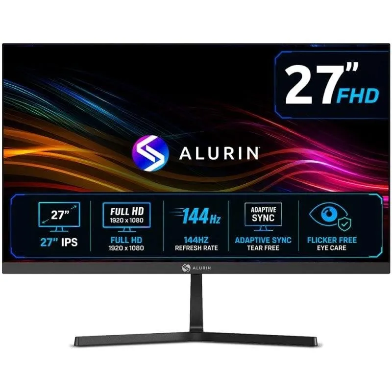 Monitor PC Alurin CoreVision 144IPSLite 27" FullHD 144Hz IPS 1ms VESA - immagine 1