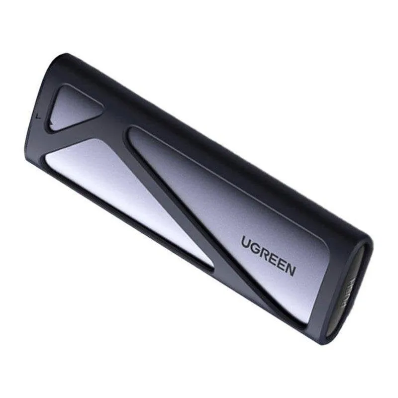 Box Ugreen CM400 SSD M.2 USB 3.2 Gen 2 10Gbps Tool-less Alluminio - immagine 1