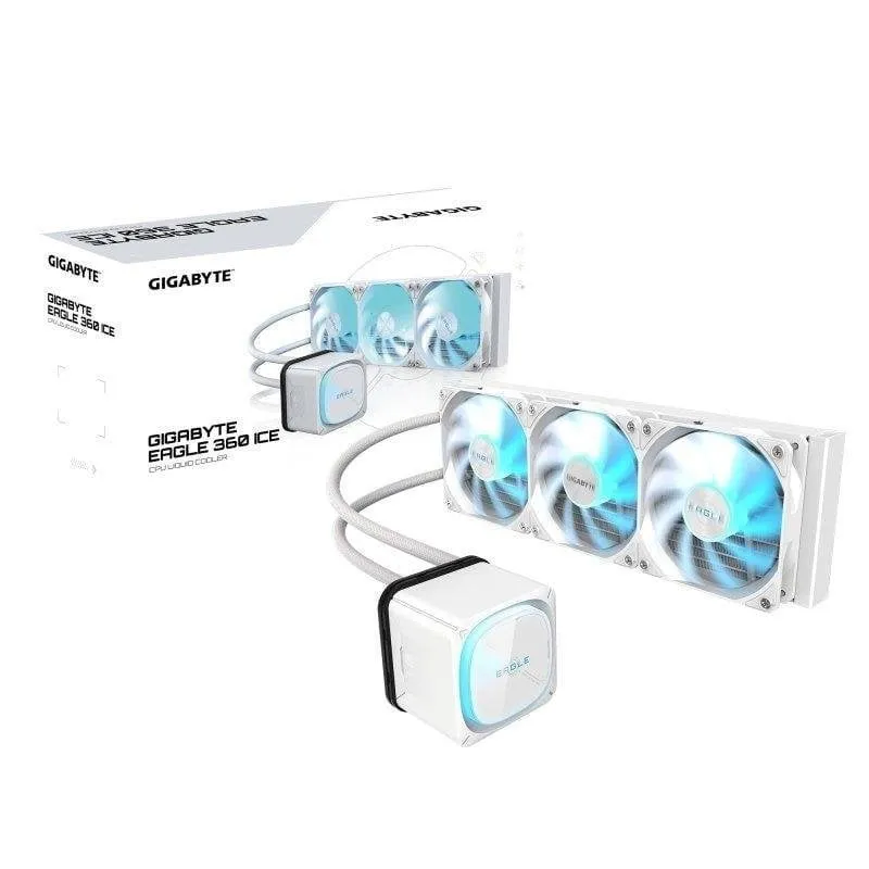Refrigerazione Liquida Gigabyte Eagle 360I 394mm 3 Ventole ARGB Schermo LCD - immagine 1
