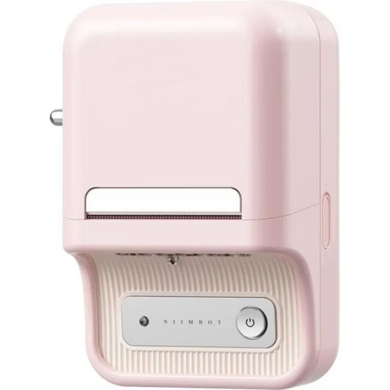 Stampante Termica Bluetooth Portatile Niimbot B21S Pink con batteria ricaricabile - immagine 1