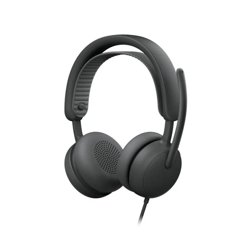 Auricolari Logitech Zone Wired 2 con cavo USB-C/USB-A, Cancellazione Rumore, Microfono, Grafite - immagine 1
