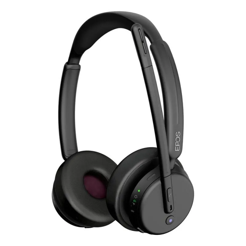 Auricolari EPOS IMPACT 500 MS UC Duo Wireless Bluetooth USB-C con Cancellazione Rumore Neri - immagine 1