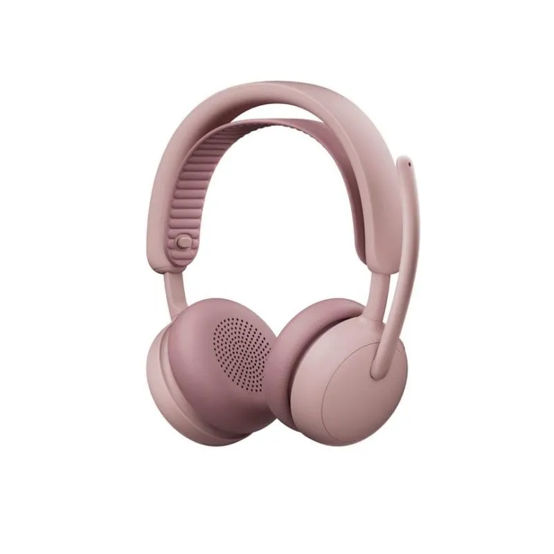 Auricolari Logitech Zone Wireless 2 Bluetooth con Cancellazione Rumore, Microfono e USB-C Rosa - immagine 1