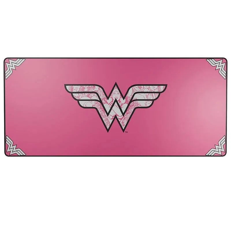 Tappetino Lexip WAXLXMP0005 XXL rosa flessibile antiscivolo Wonder Woman - immagine 1