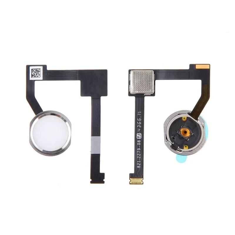 Cavo flessibile del pulsante Home per iPad Air 2 con sostituzione del pulsante Home bianco - immagine 1