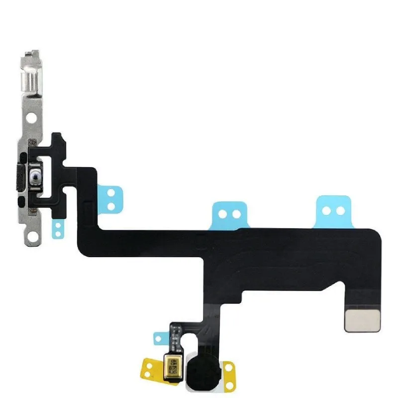 Cavo flessibile di accensione/spegnimento con supporto metallico sostitutivo per iPhone 6 - immagine 1