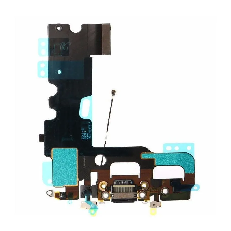 Connettore Flex di ricarica nero per iPhone 7 821-00270-a1 di ricambio - immagine 1
