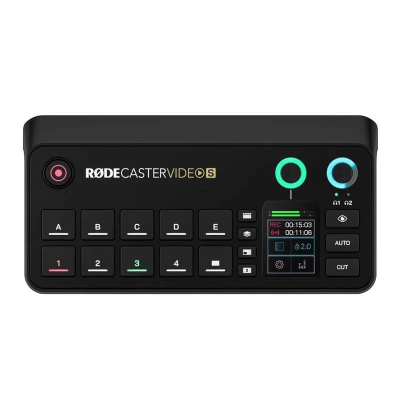 Console di produzione RODE RODECaster Video S FullHD XLR TRS HDMI USB-C - immagine 1