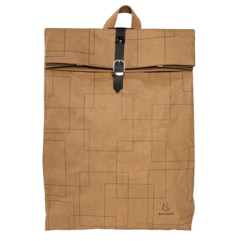 Zaino Exacompta Eterneco per laptop 14 pollici carta lavabile 17 l marrone - immagine 1