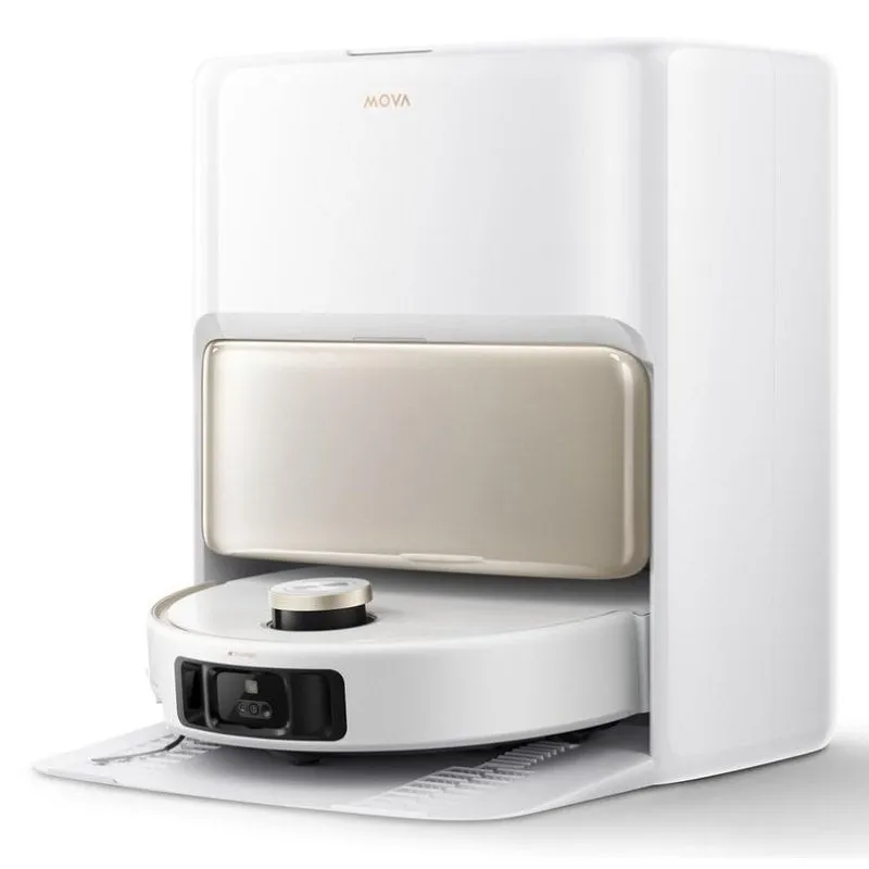 Robot Aspirapolvere e Lavapavimenti MOVA V50 Ultra Complete Autosvuotamento Navigazione Laser 24.000 Pa Controllo vocale IA Camera - immagine 1