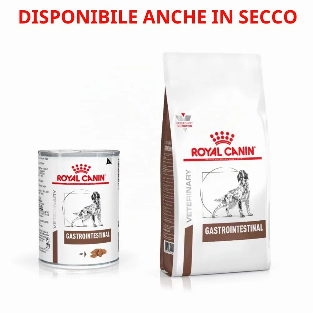 Royal Canin Veterinary Gastrointestinal Mousse | 12 x 400 g | Mangime dietetico per cani adulti | Per il supporto dei disturbi acuti dell'assorbimento intestinale - immagine 5