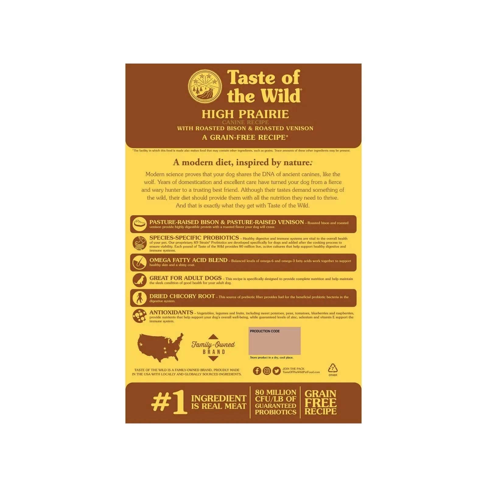 Taste Of The Wild High Prairie Canine - 2 kg - immagine 3