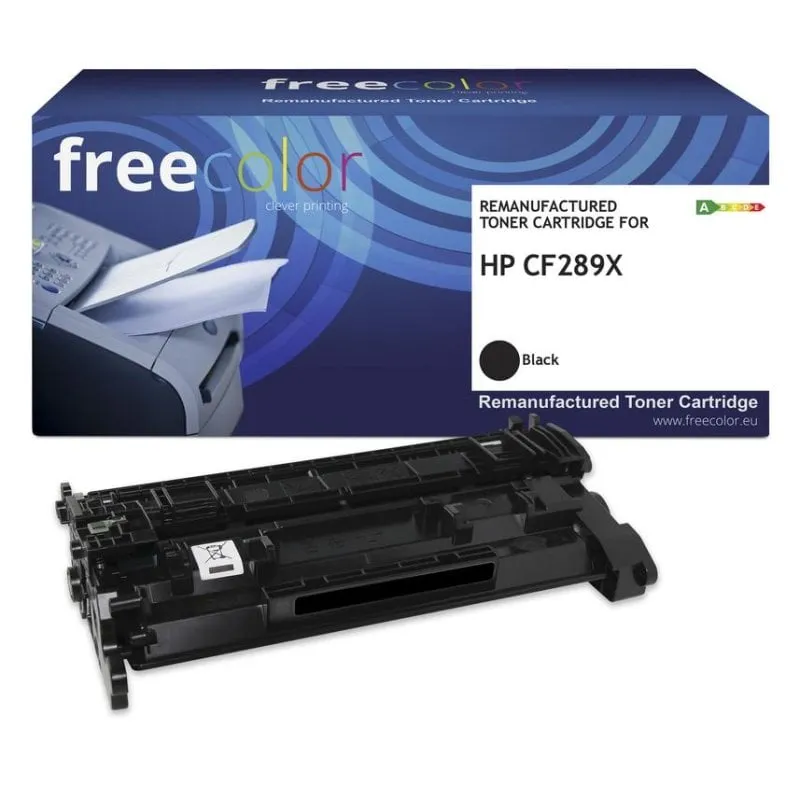 Cartuccia toner Freecolor K18655F7 nero compatibile CF289X 10000 pagine - immagine 1