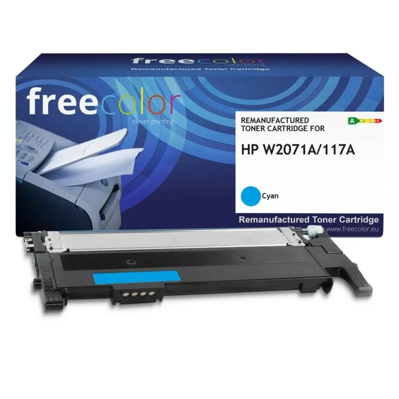 Cartuccia toner Freecolor K18862F7 Ciano compatibile HP 700 pagine - immagine 1