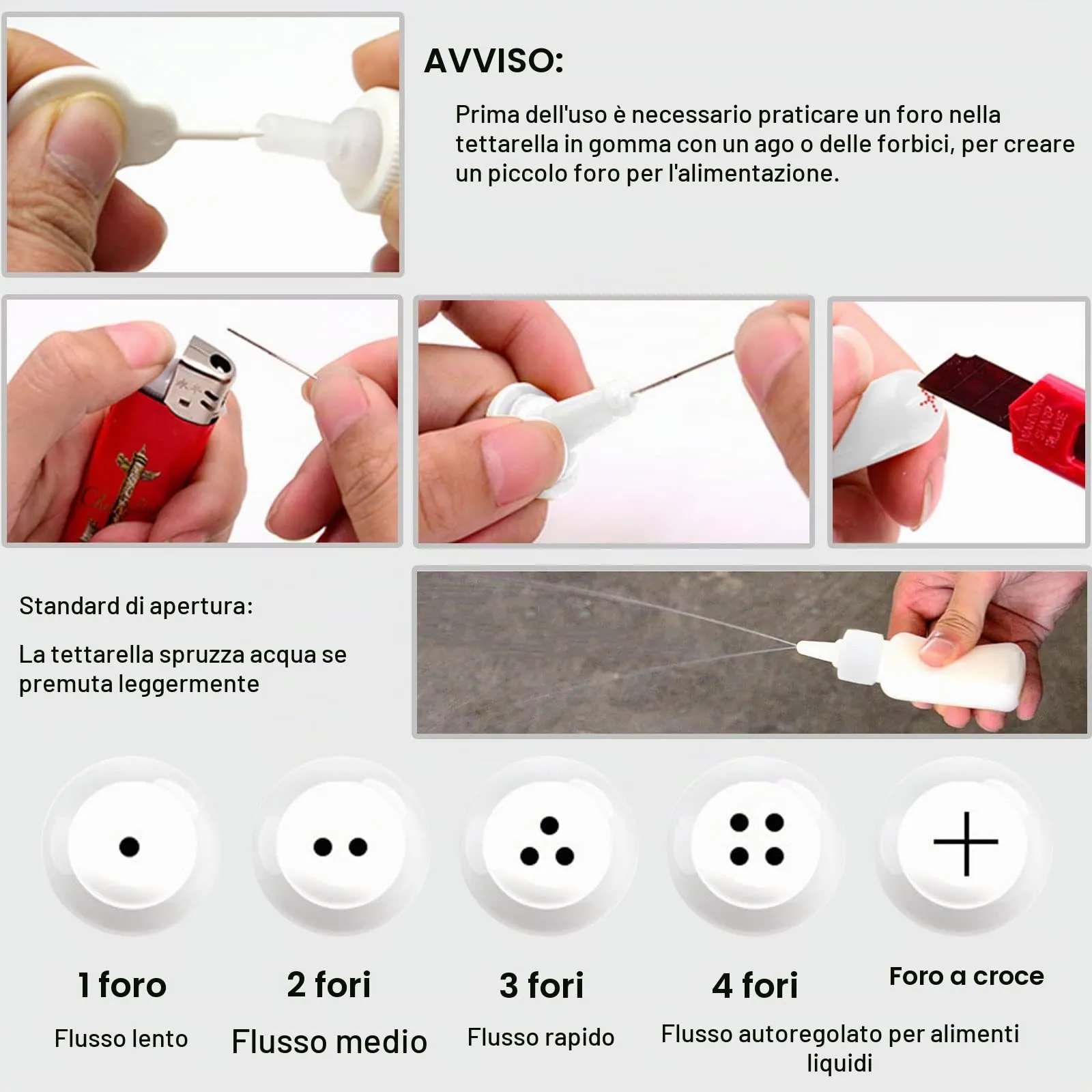 Onebarleycorn - Biberon per Gattini Neonati 60ml,Biberon Gattino Animali con 4 Capezzoli e 1 Spazzole per Pulizia Kit Bottiglia per Animali da Compagnia per Cane Gatto per Cucciolo Gattino - immagine 5