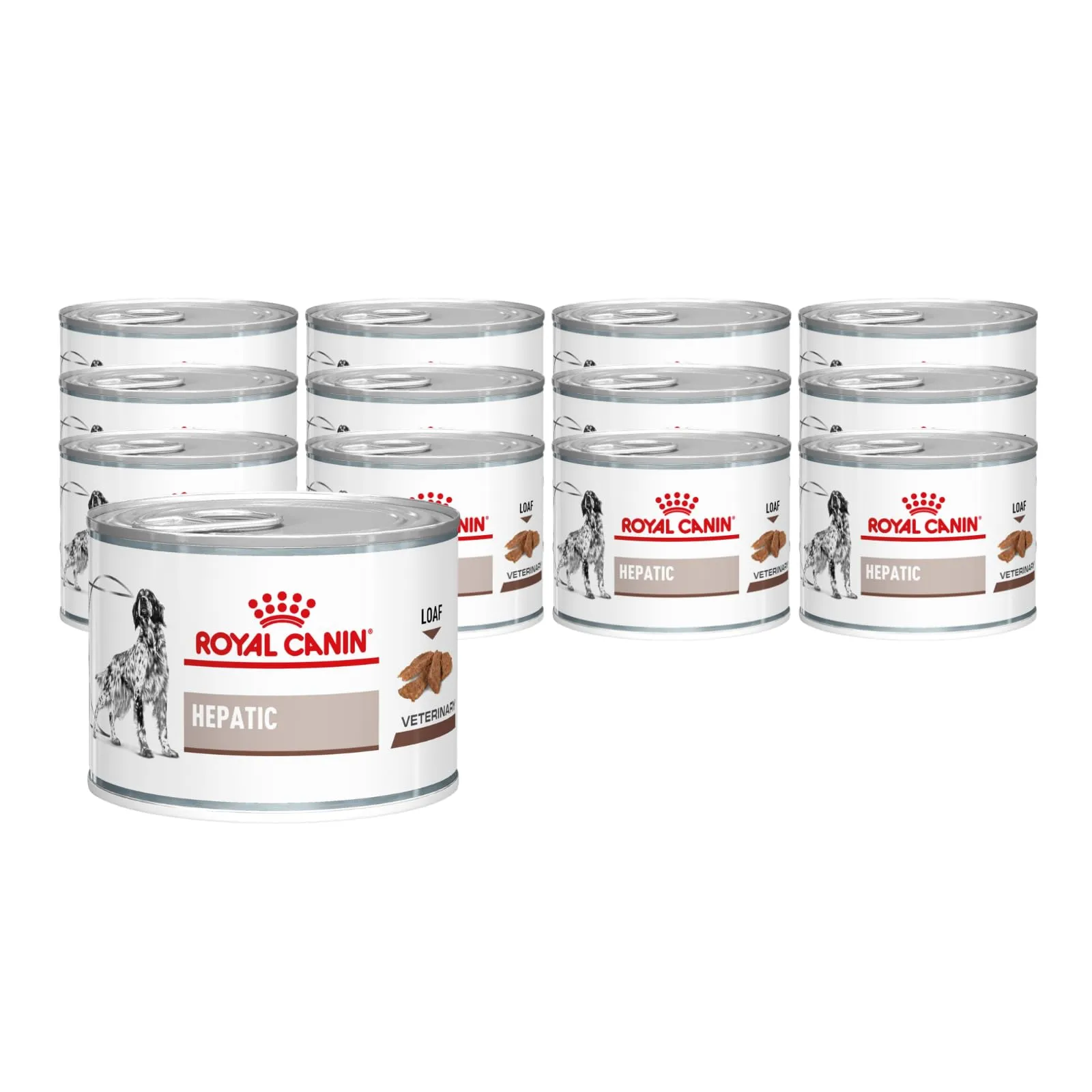 Veterinary Hepatic Mousse | Cibo umido per cani | 12 x 200 g | Dieta epatica - immagine 1