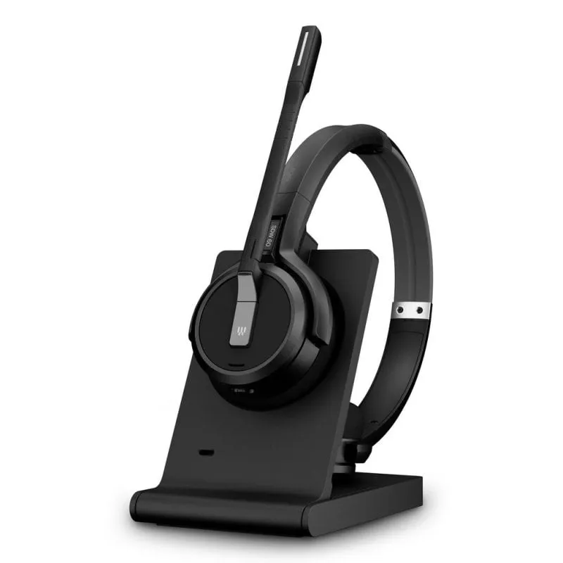 Auricolari EPOS IMPACT 5000 Go wireless DECT per ufficio con Cancellazione Rumore neri - immagine 1