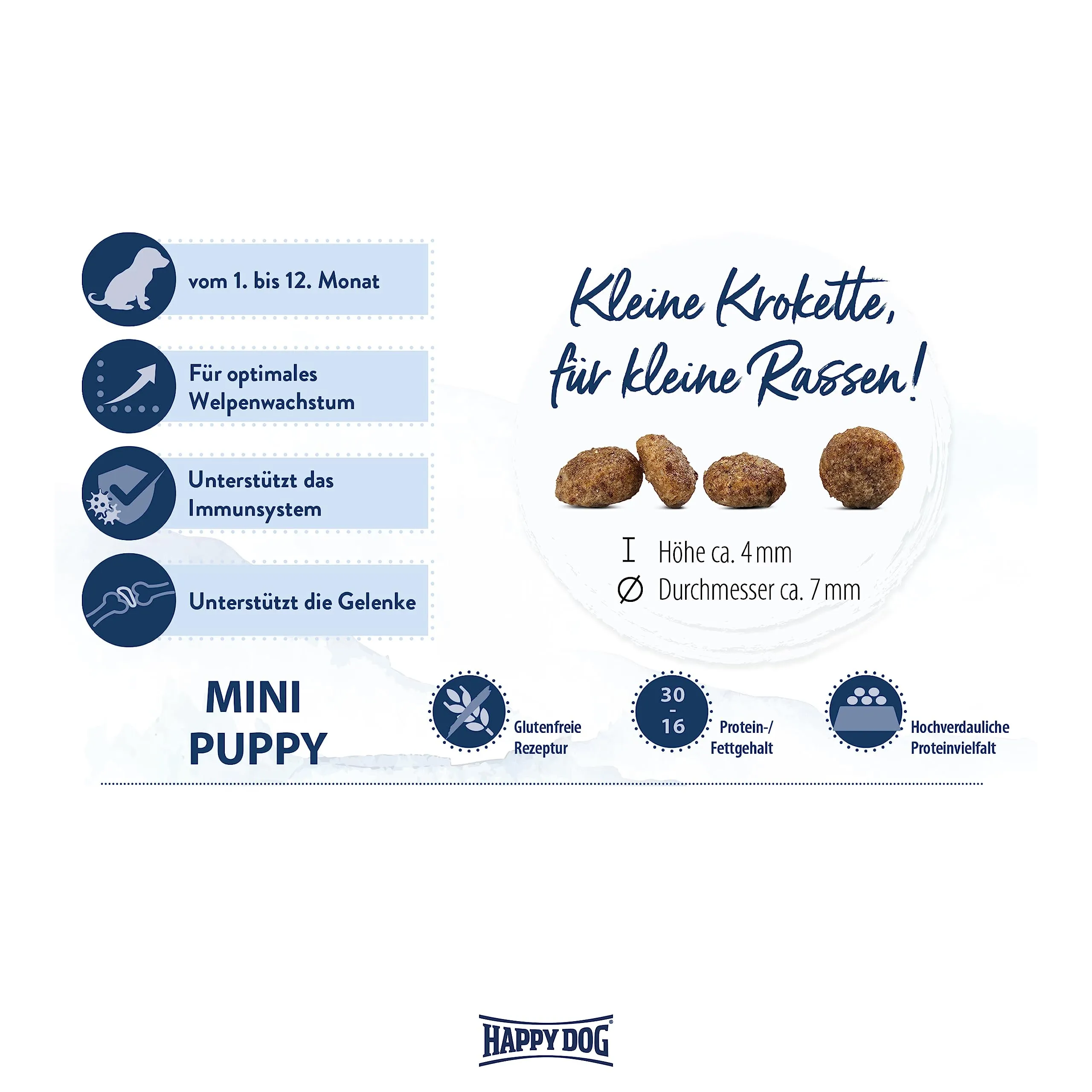 Happy Dog Fit & Vital Mini Puppy 800 g - immagine 3