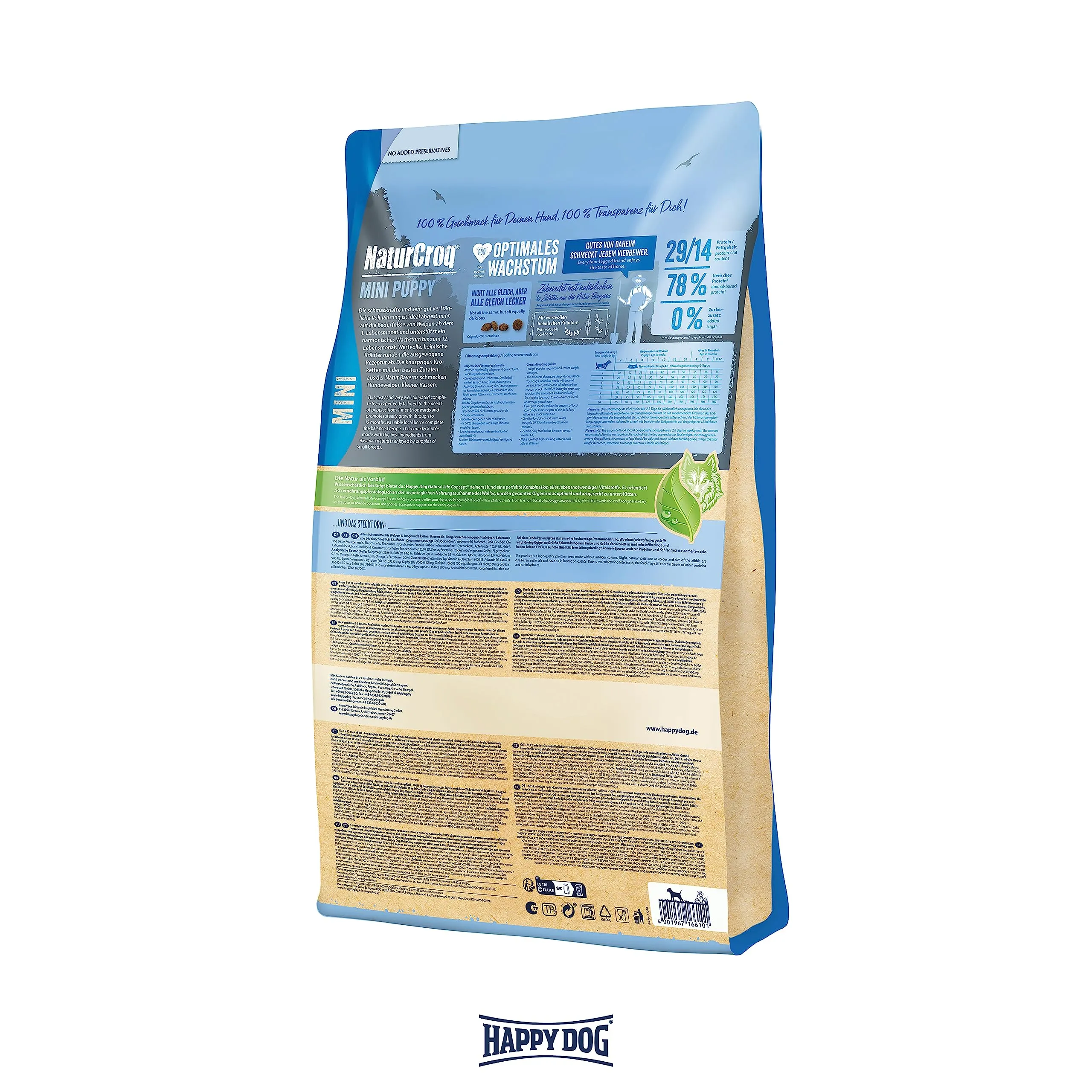 Happy Dog NaturCroq Mini Puppy 800 g - immagine 4