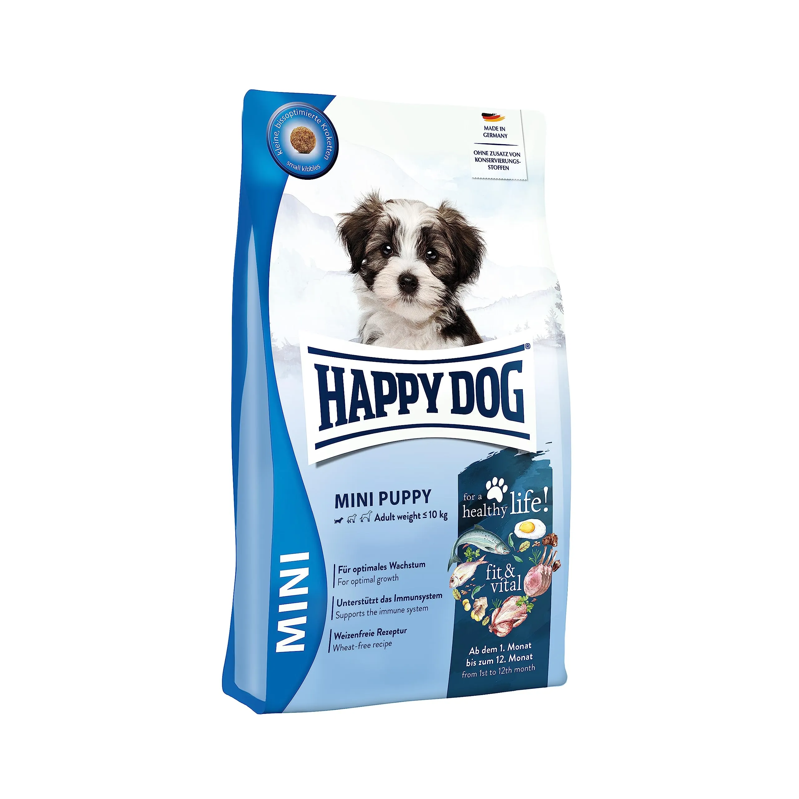 Happy Dog Fit & Vital Mini Puppy 4 kg - immagine 1