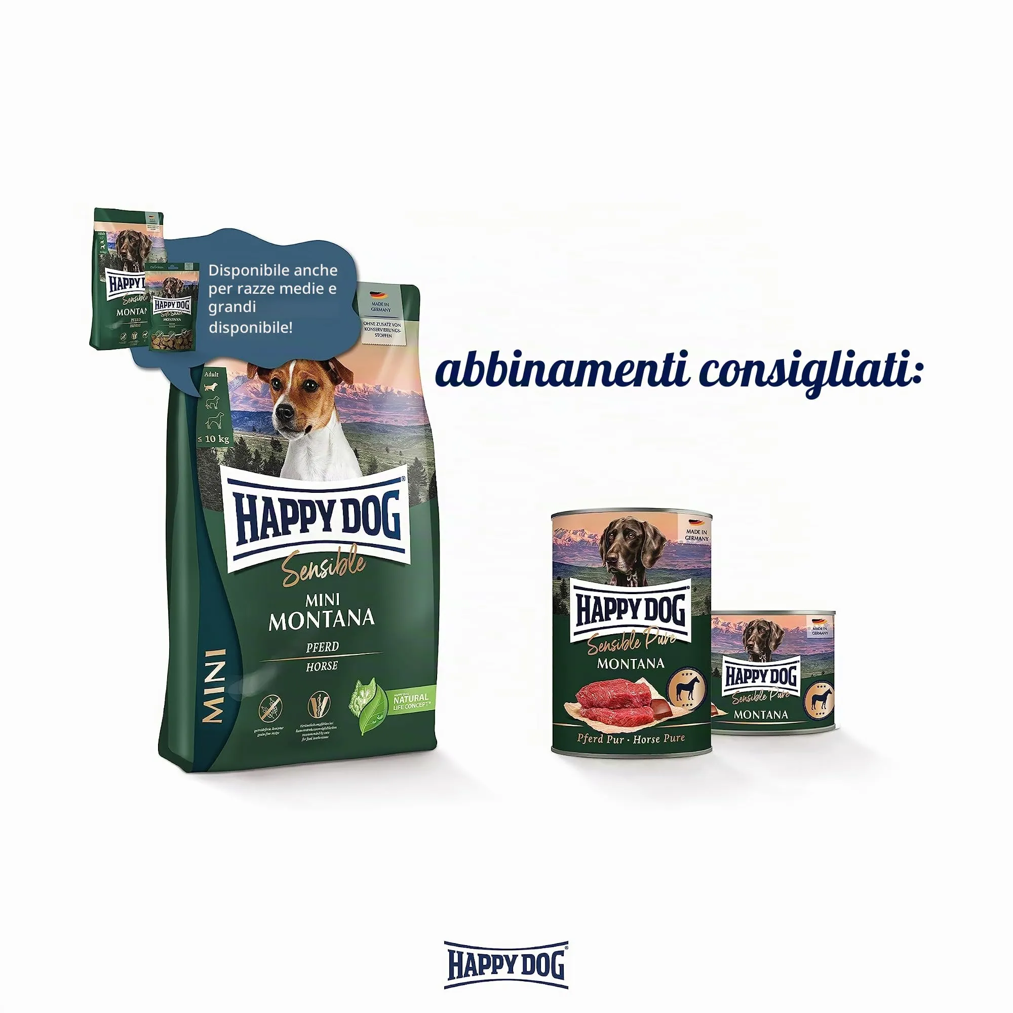 Happy Dog Sensible Mini Montana 4 kg - immagine 5