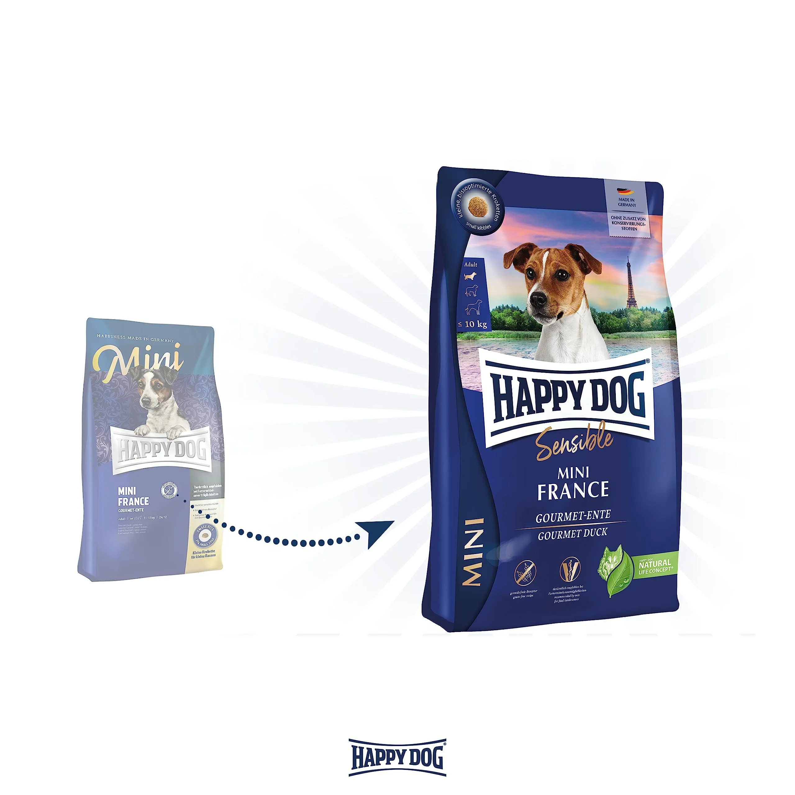Happy Dog Sensible Mini France 4 kg - immagine 2