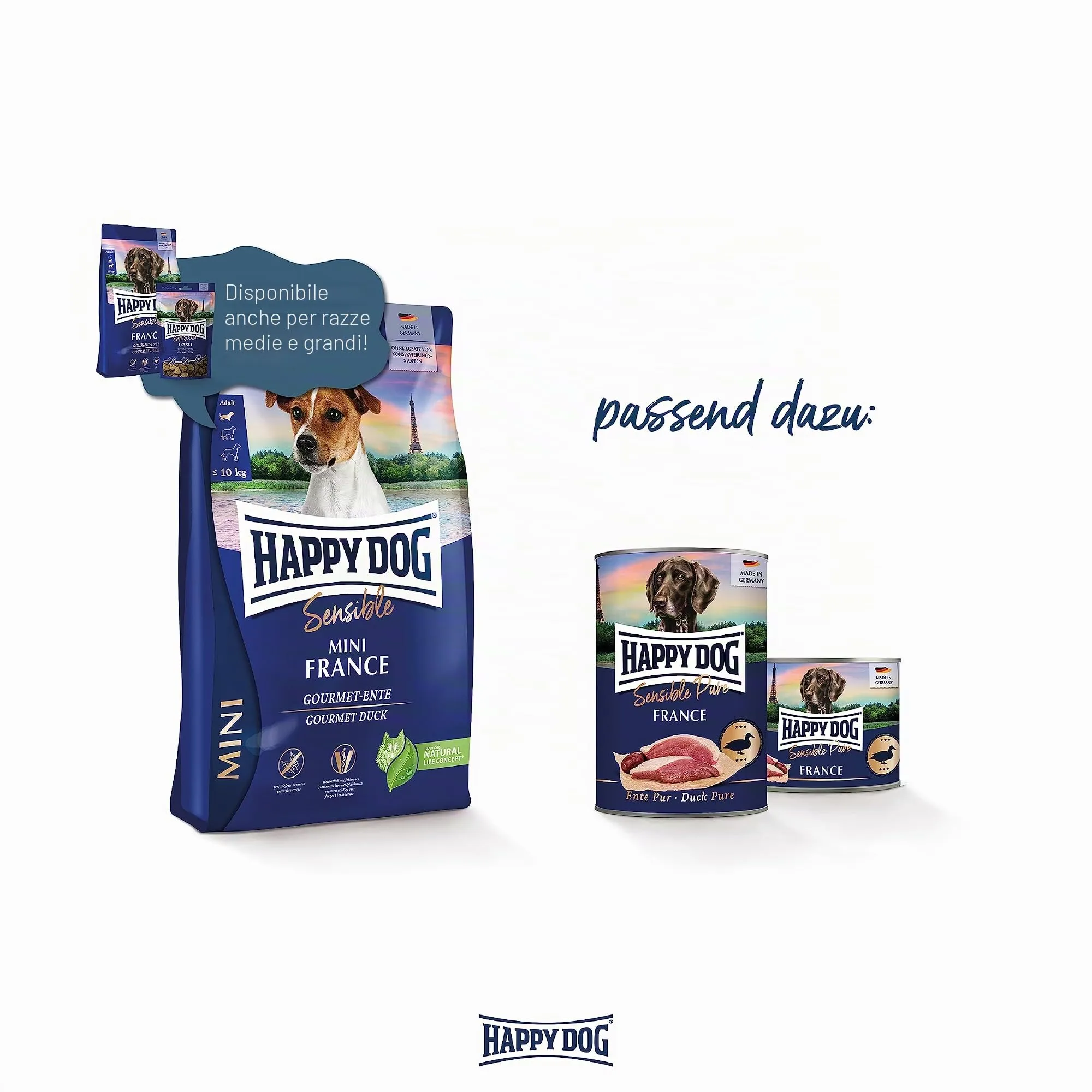 Happy Dog Sensible Mini France 4 kg - immagine 5