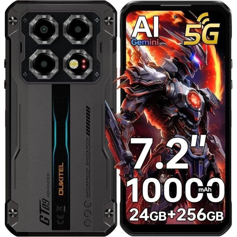 Oukitel WP60 5G 8GB 256GB 7.2" Nero - immagine 1