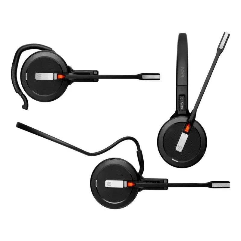 Auricolari EPOS IMPACT 5000 Go wireless DECT con Cancellazione Rumore, microfono, Microsoft Teams, neri - immagine 1